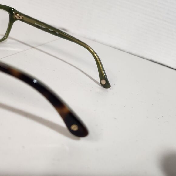 MICHAEL KORS MK 256 225 HAVANA GREEN AUTHENTIC EYEGLASSES 50-17-130 Frames ONLY - Picture 8 of 9